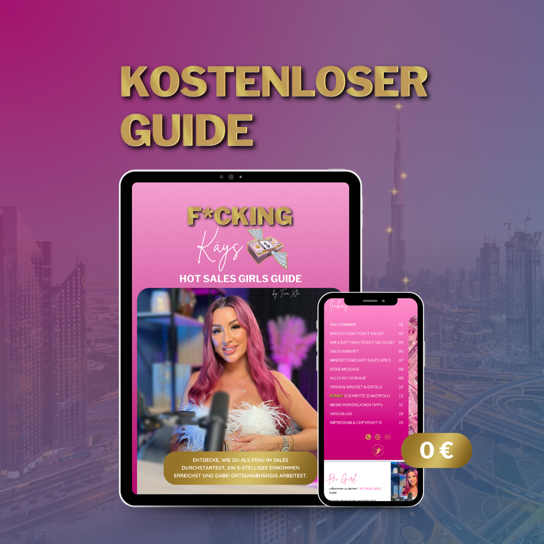 Gratis Hot Sales Guide für Frauen, die mehr Umsatz machen wollen.